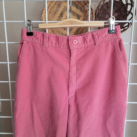 Vintage Pink High-waisted Corduroy Levi's sz 14 - Picture 5 of 6